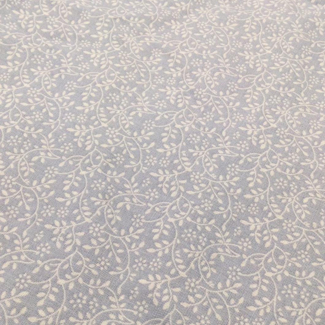 Light Grey Floral Vine