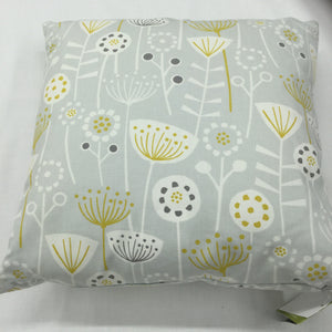 Grey Nordic Seedheads Cushion
