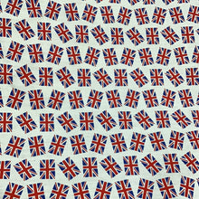 Load image into Gallery viewer, Union Jack flags Polycotton Print