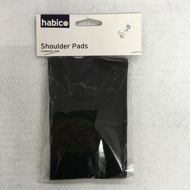 Black Shoulder Pads - Small