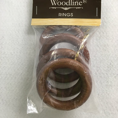 Rosewood Woodline Rings - 35mm