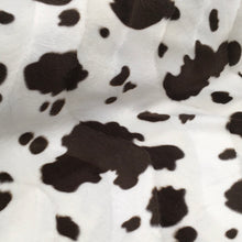 Load image into Gallery viewer, Velboa Animal Print Brown Cow