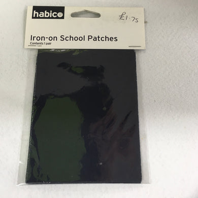 Navy Iron-on School Patches