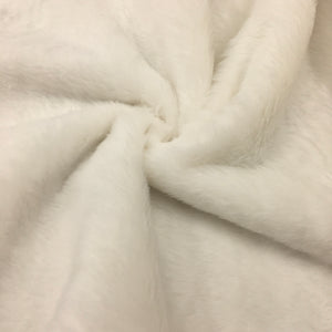 White 60" Plain Fur