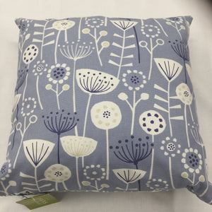 Blue Nordic Seedheads Cushion