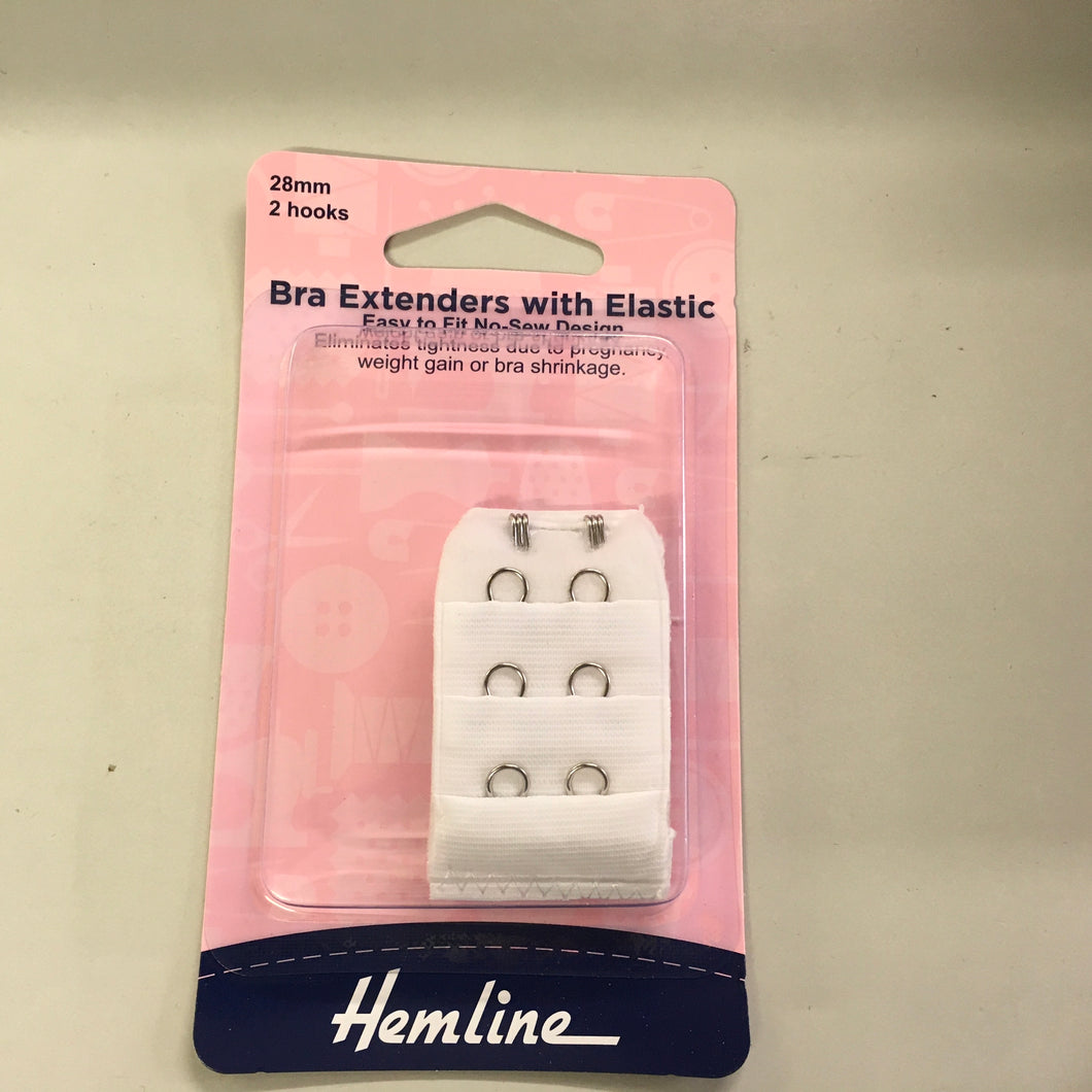 White Bra Extender 28mm