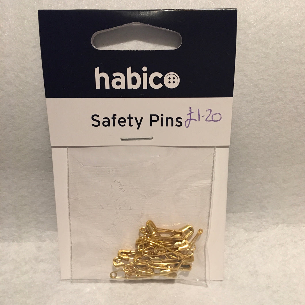 Gold Safety Pins