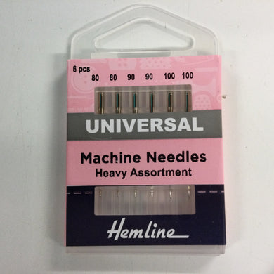 Heavy assorted universal machine needles