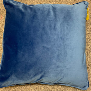 Blue Pansies Autumnal Cushion