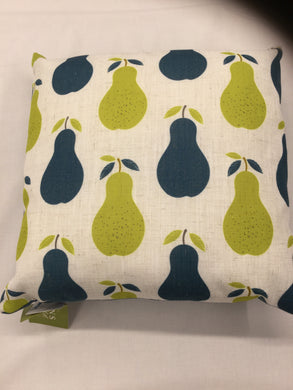 Retro Pears Denim Cushion