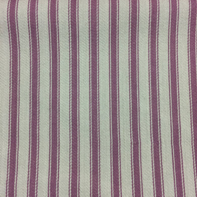Purple Canvas Ticking Stripes