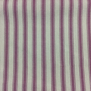 Purple Canvas Ticking Stripes