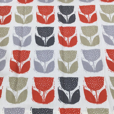 Poppy Pod Amber (Mini Curtain)