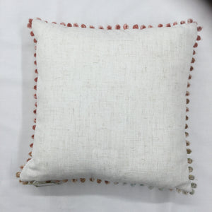 Butterfly Bobble Trim Cushion