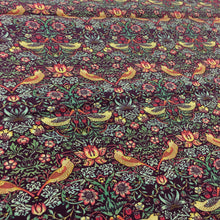 Load image into Gallery viewer, William Morris Damson Cotton Print