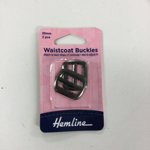 Waistcoat buckles