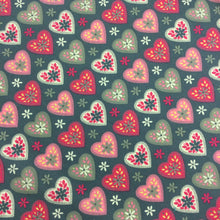 Load image into Gallery viewer, Grey hearts Cotton