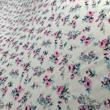 Load image into Gallery viewer, Cream Floral Viscose Print