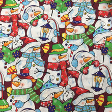 Load image into Gallery viewer, Multi Snowman - Christmas Print