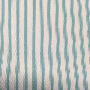 Duckegg Canvas Ticking Stripes