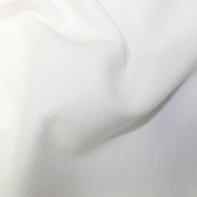 White Jersey Ribbing