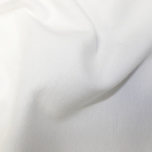 White Jersey Ribbing