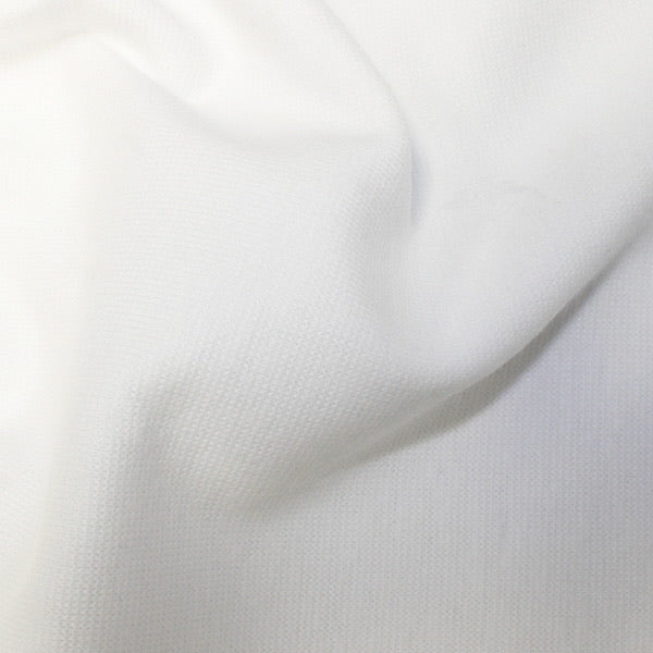 White Jersey Ribbing