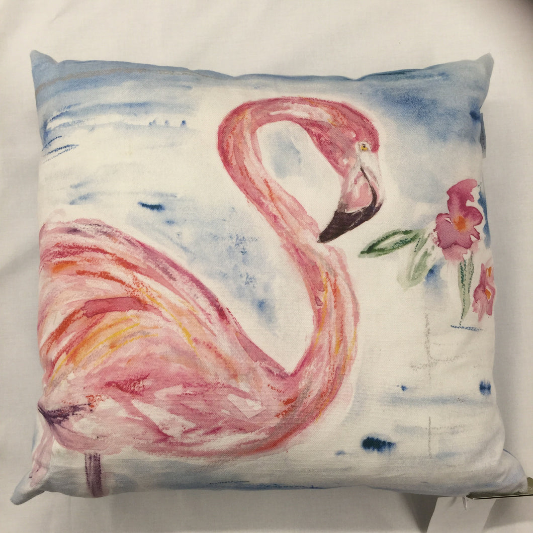 Large Flamingo Cushion