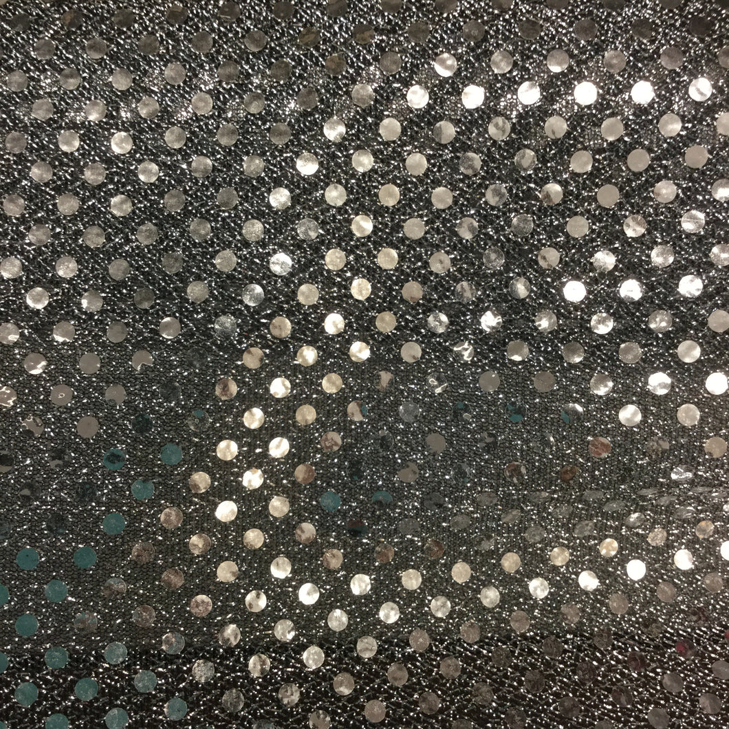 Silver/Black Sequins