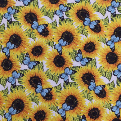 Sunflowers Cotton Print