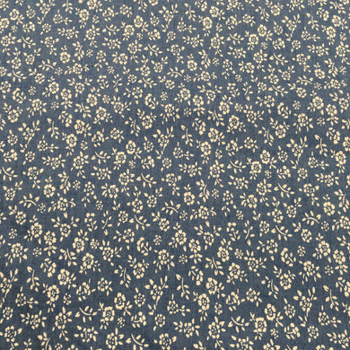 Light Denim Flower Print