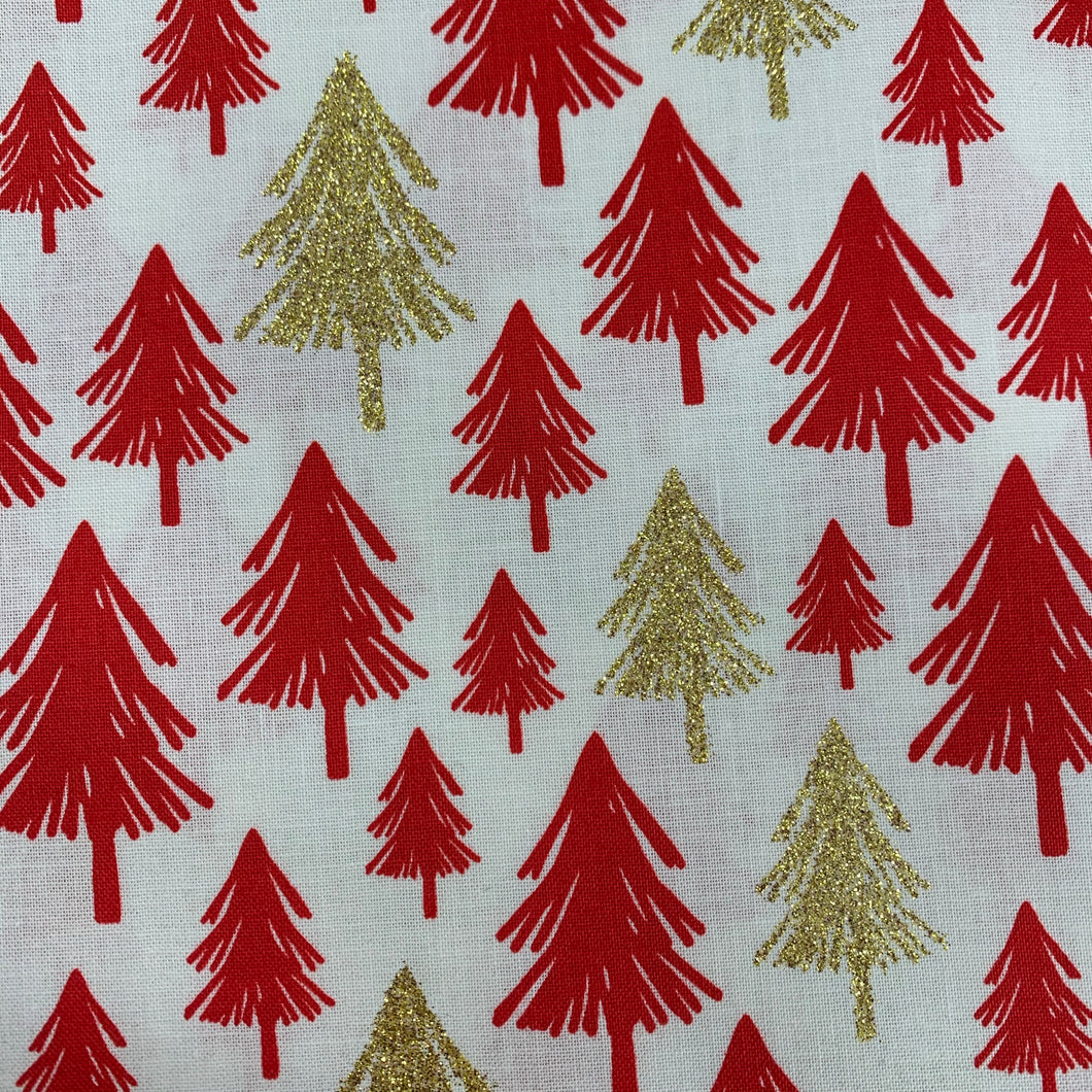 Ivory Trees - Christmas Print