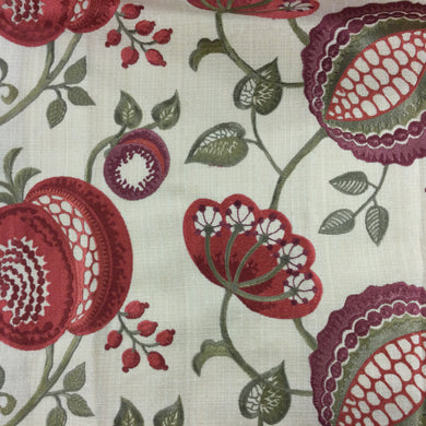 Figs and Strawberry’s Ruby (Mini Curtain)