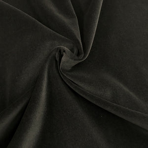 Black Cotton Velvet