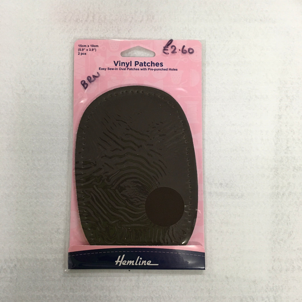 Brown Vinyl Patches