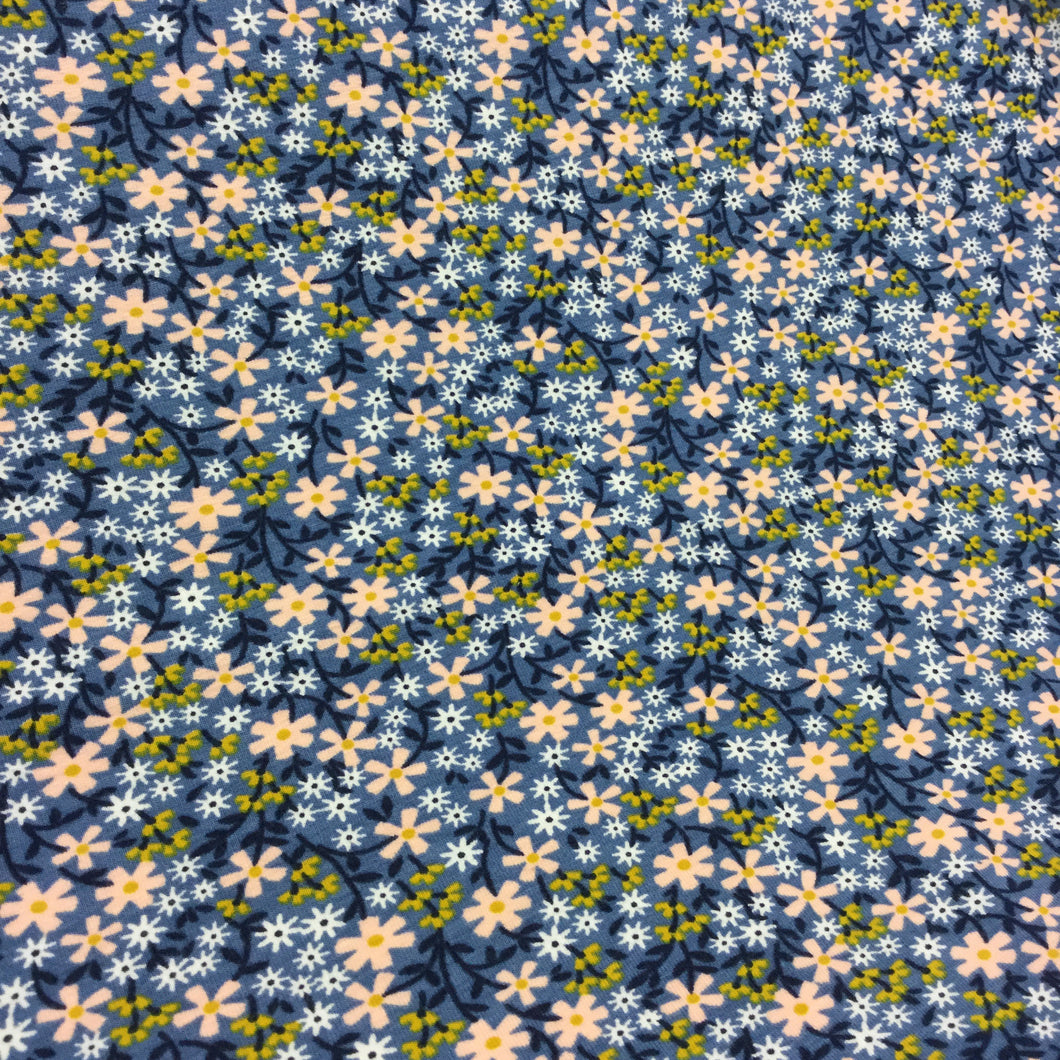 Flowers Cotton Jersey Print