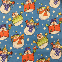 Load image into Gallery viewer, Blue Snowman - Christmas Print