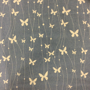 Denim Butterfly lights Print