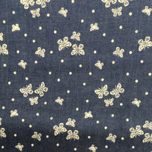 Load image into Gallery viewer, Denim Butterfly Print