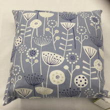 Load image into Gallery viewer, Blue Nordic Seedheads Cushion