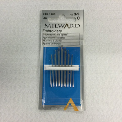 Embroidery 3/9 Hand Needles