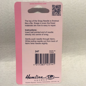 Snag Repair Needle