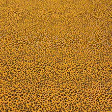 Load image into Gallery viewer, Leopard Gold Poplin Print