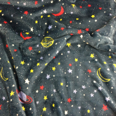 Navy Space super soft Fleece