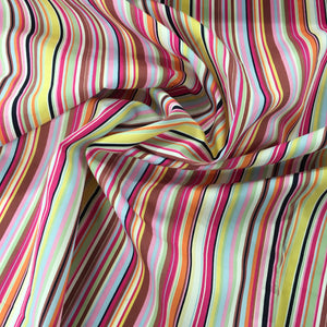 Multi Stripe Poplin Print