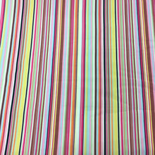 Load image into Gallery viewer, Multi Stripe Poplin Print