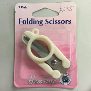 Folding scissors