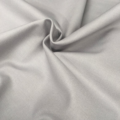 Silver Cotton Canvas