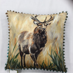 Dartmoor Standing Stag Cushion