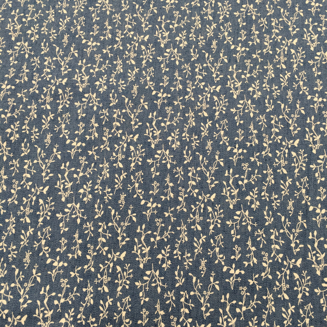 Light Denim Floral Print